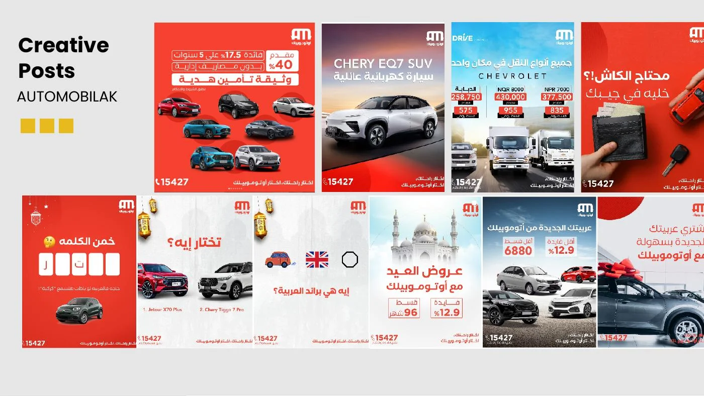 Automobilak: Creative posts