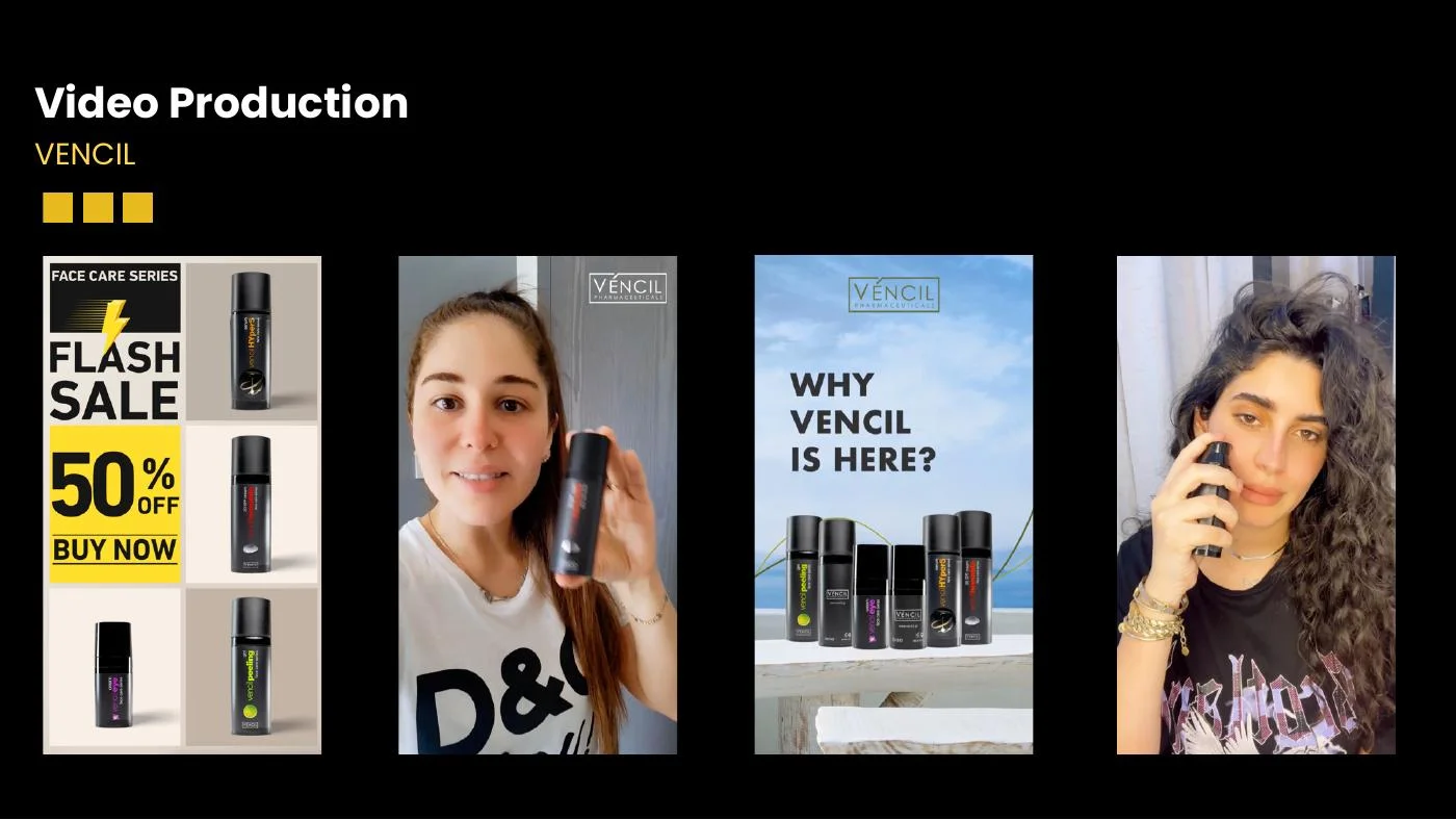 Vencil: Video production