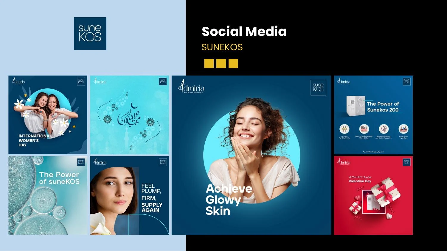 Sunekos creative portfolio
